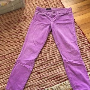 J.Crew - toothpick ankle corduroy in size 27